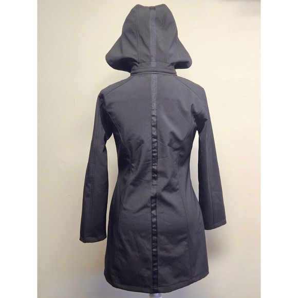 Black Ralph Lauren XS Full Zip and Button Winter Pea Coat NWOT - Picture 5 of 12